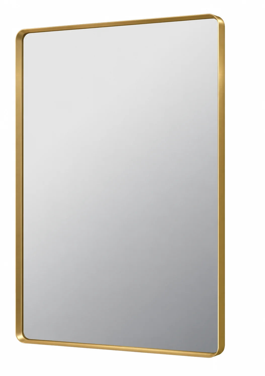 Lukka Rectta framed rectangular bathroom mirror – LK FM9075 BG