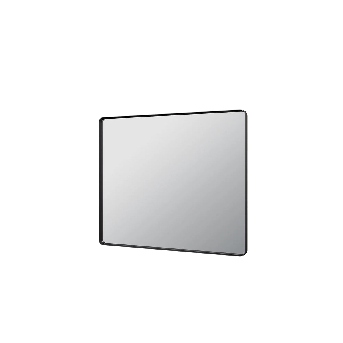Lukka Rectta framed rectangular bathroom mirror – LK FM9075 MB