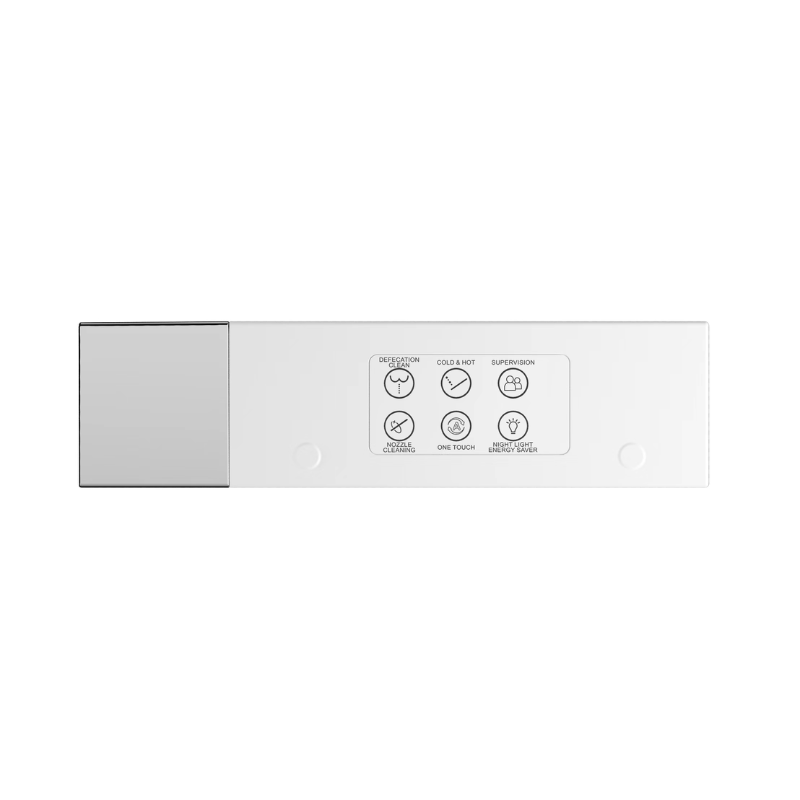Wireless remote control back side for Lukka Rocca intelligent bidet