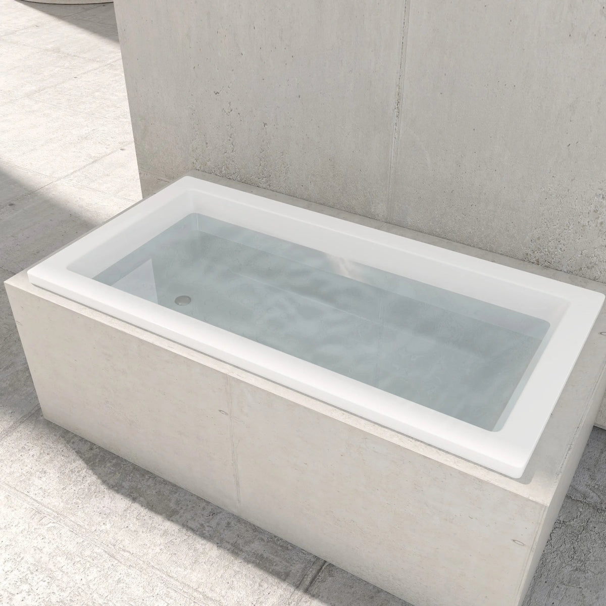 Lukka Viva VB1675 Gloss White island bath