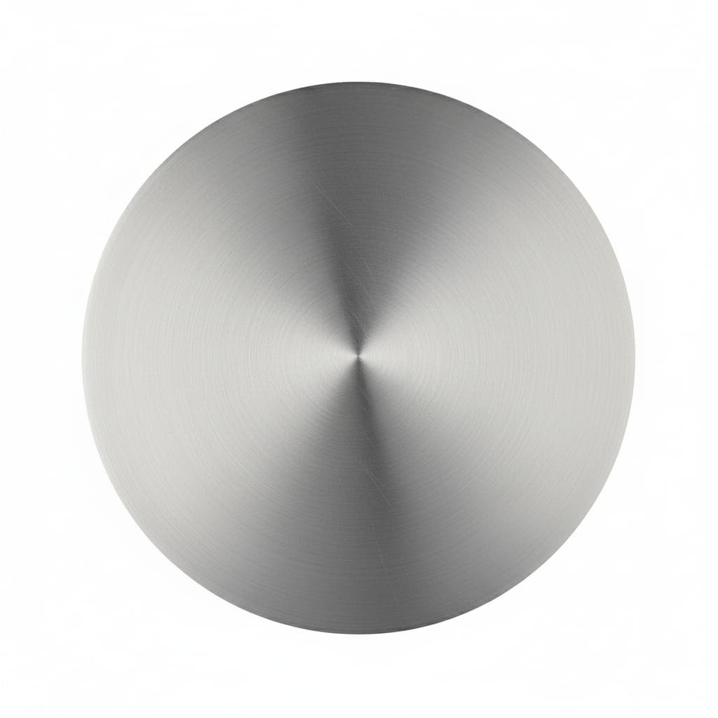 Nova Sink Waste Cap Ø117mm Brushed Stainless Steel