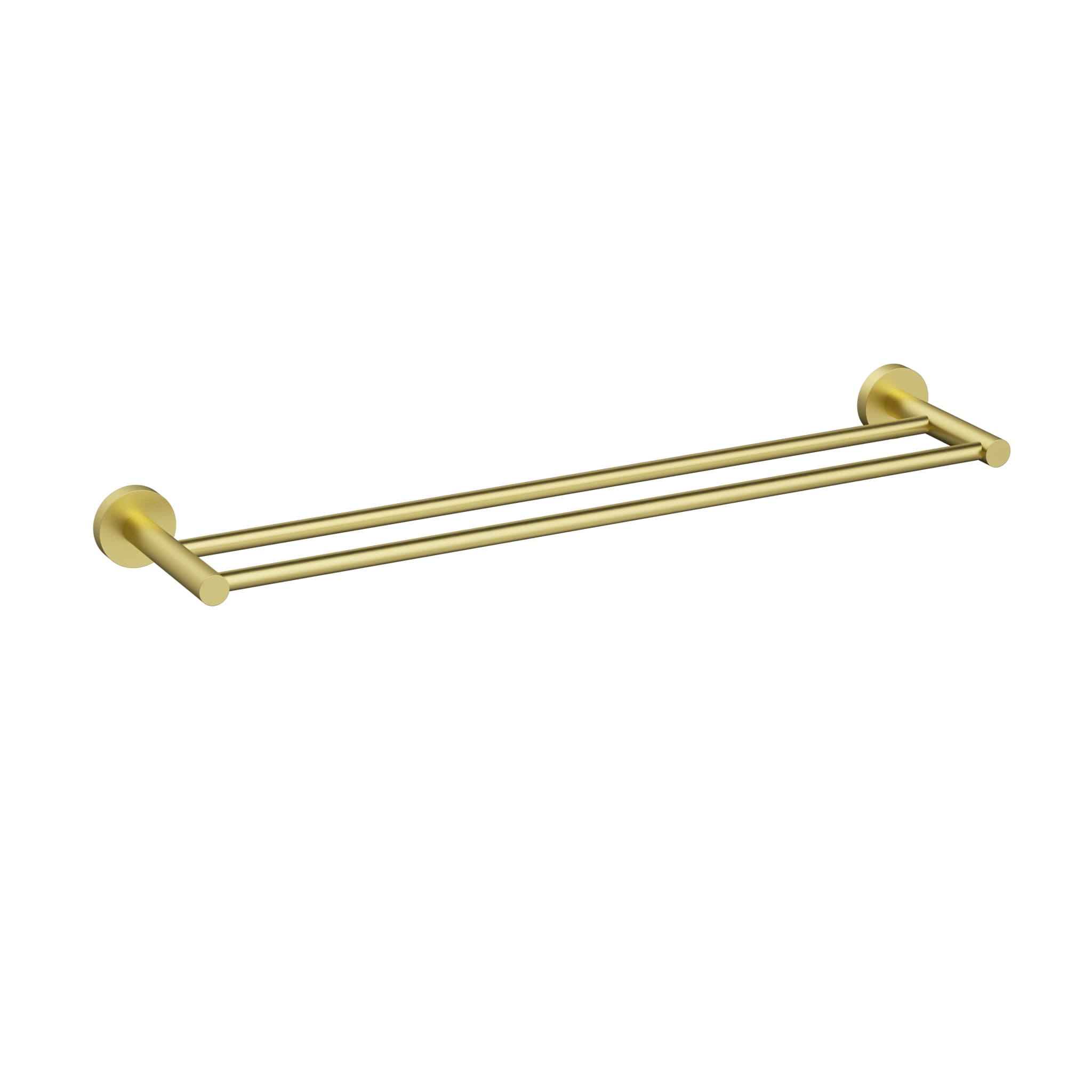 Otus Slimline SS304 Double Towel Rail – Brushed Gold Finish