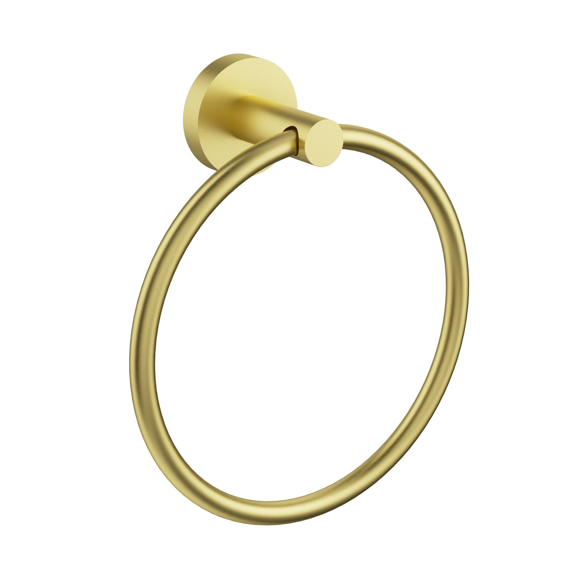 Otus Slimline SS304 Towel Ring – Brushed Gold Finish