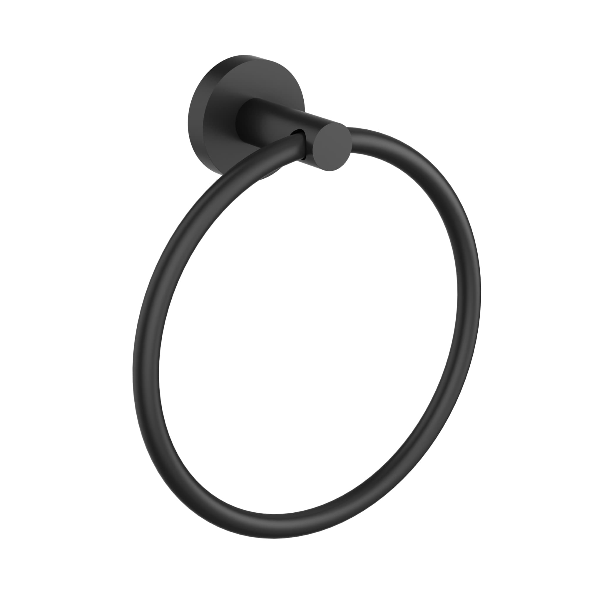 Otus Slimline SS304 Towel Ring – Matt Black Finish