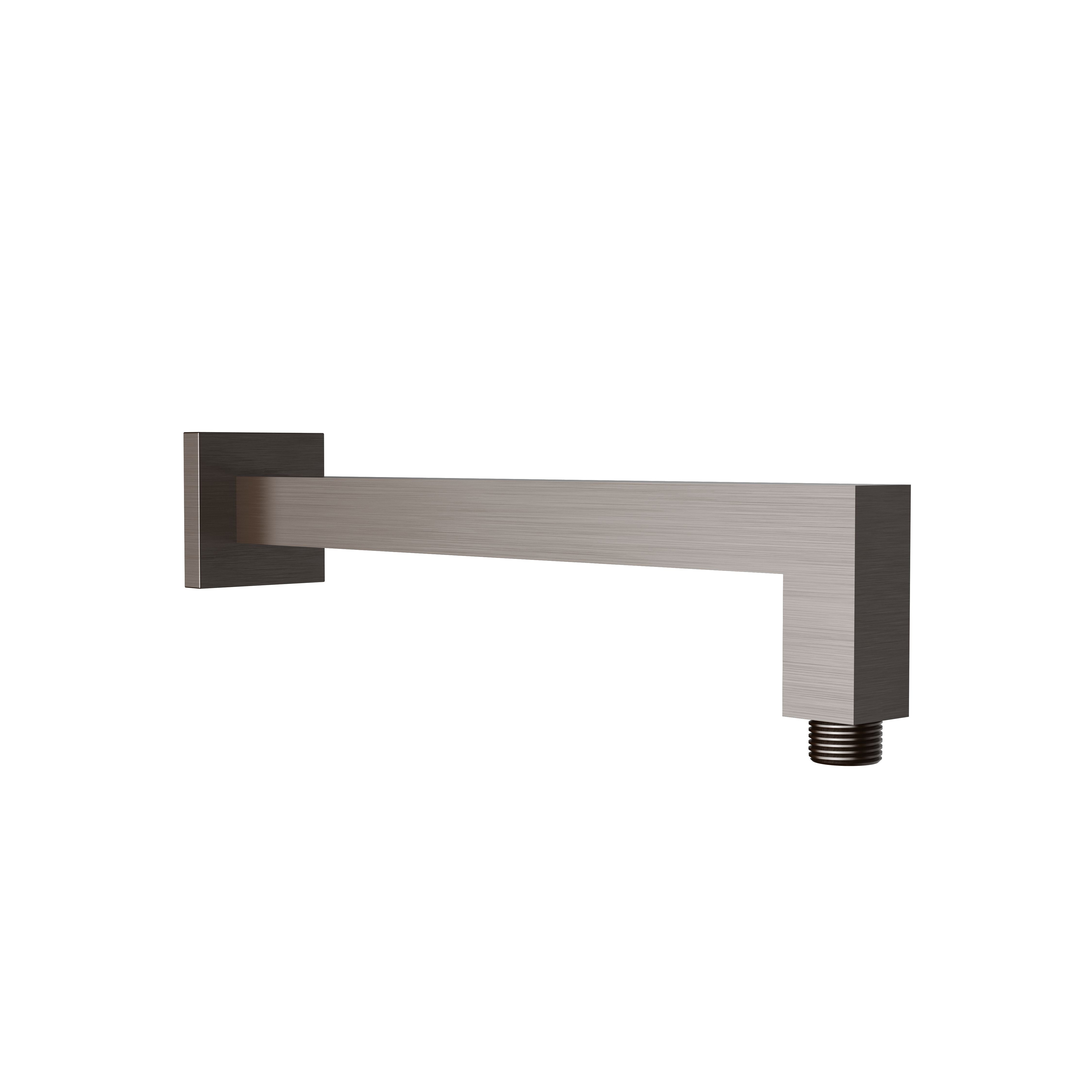 IKON 400mm Square Horizontal Shower Arm | Chrome, Matt Black, Gun Metal, Brushed Nickel, Brushed Gold