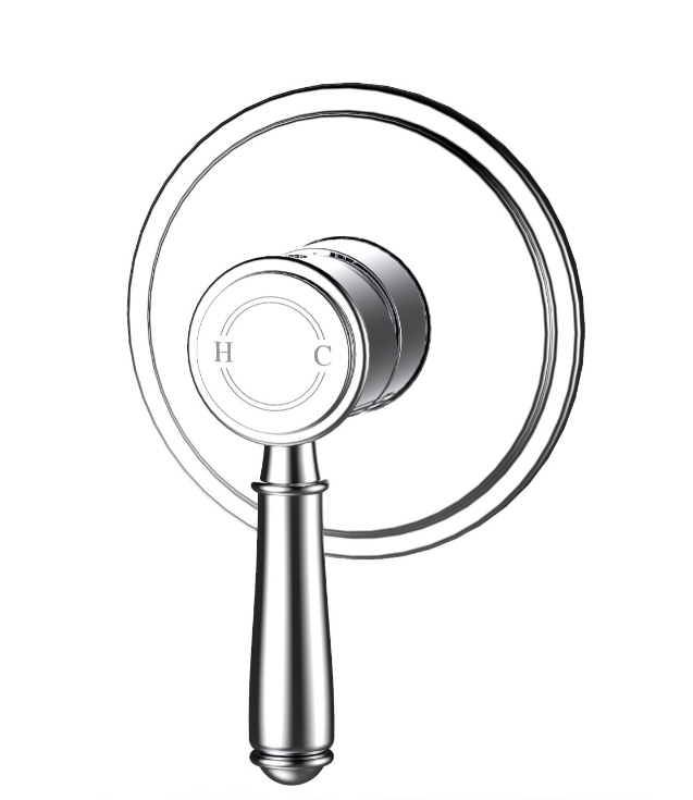 IKON CLASICO Wall Mixer | Chrome, Brushed Nickel, Matte Black, Brushed Gold